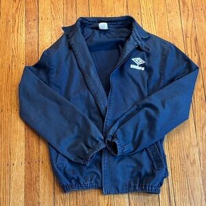 Vintage Umbro Dark Blue Windbreaker